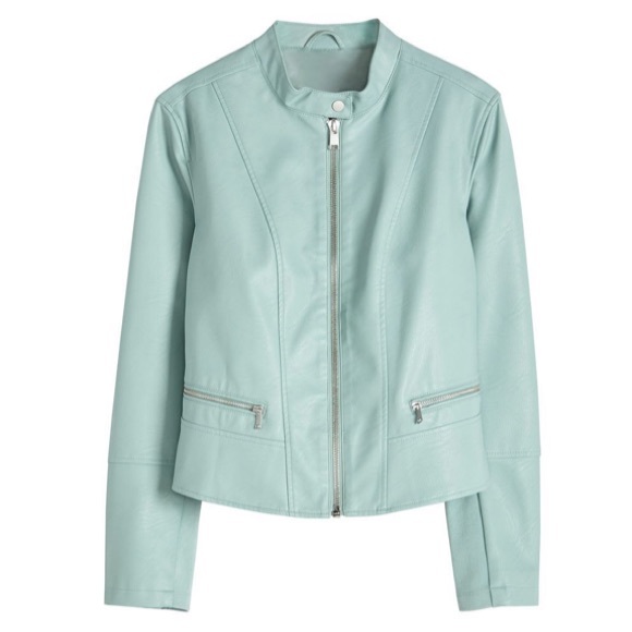 NWT, Addition Elle Vegan Leather Jacket, 4X - Picture 5 of 8